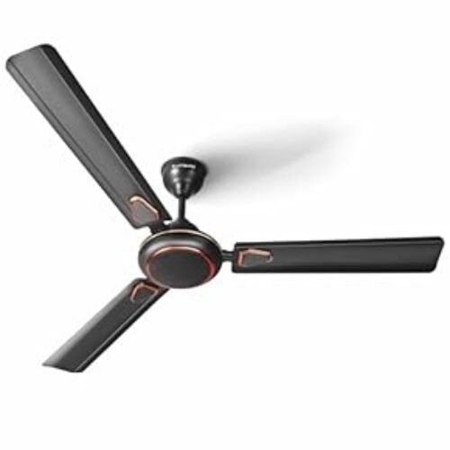 Orvell Sleek Black Ceiling Fan – Premium 3 Blade Design